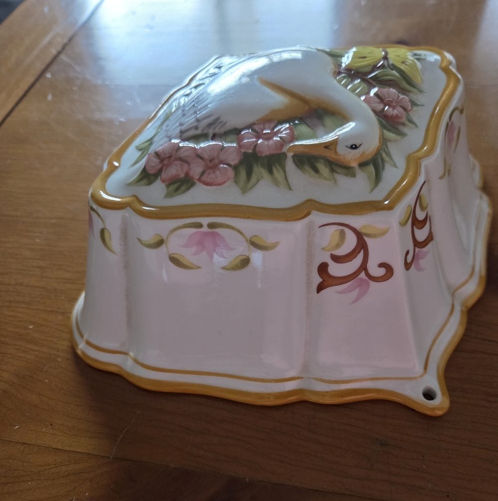 Franklin Mint Le Cordon Bleu Goose ceramic mold/kitchen decor vintage 1986 - Picture 6 of 9